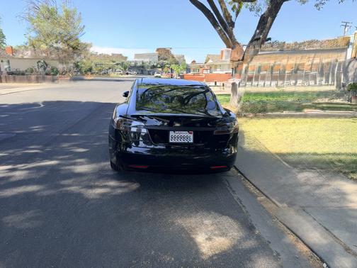 Black 2016 Tesla Model S 90D