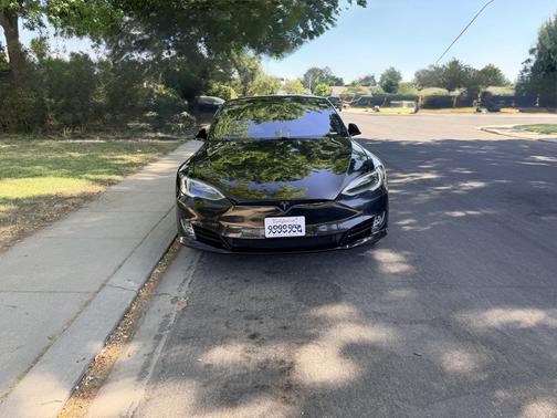 Black 2016 Tesla Model S 90D