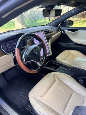 Black 2016 Tesla Model S 90D