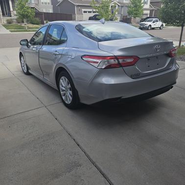 Silver 2019 Toyota Camry LE