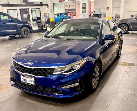 Blue 2019 Kia Optima EX