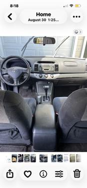 Silver 2005 Toyota Camry SE