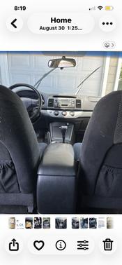 Silver 2005 Toyota Camry SE