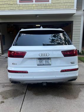 White 2018 Audi Q7 3.0T Prestige