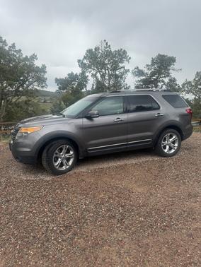 Gray 2013 Ford Explorer Limited