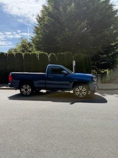Blue 2016 Chevrolet Silverado 1500 2LT