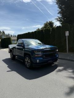 Blue 2016 Chevrolet Silverado 1500 2LT