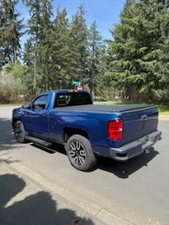 Blue 2016 Chevrolet Silverado 1500 2LT