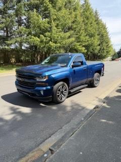 Blue 2016 Chevrolet Silverado 1500 2LT