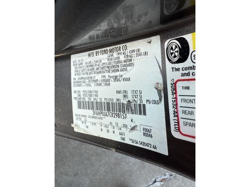 2012 Ford Fusion SEL