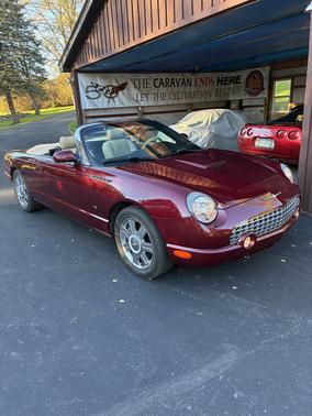 Red 2004 Ford Thunderbird Deluxe
