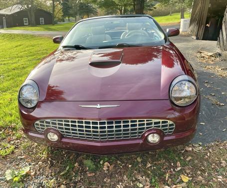 Red 2004 Ford Thunderbird Deluxe