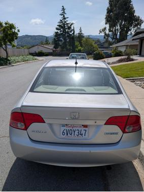 Silver 2007 Honda Civic Hybrid Base