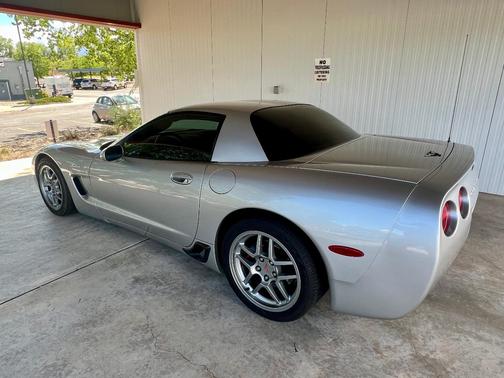 Silver 2004 Chevrolet Corvette Z06