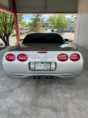 Silver 2004 Chevrolet Corvette Z06