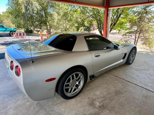 Silver 2004 Chevrolet Corvette Z06
