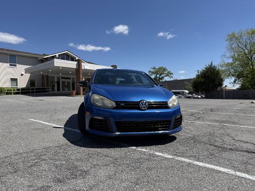 Blue 2013 Volkswagen Golf R 4-Door