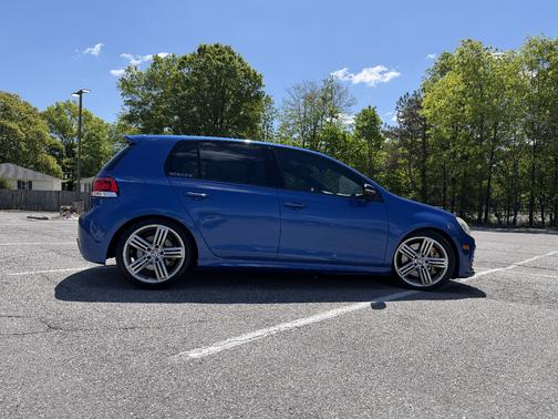 Blue 2013 Volkswagen Golf R 4-Door