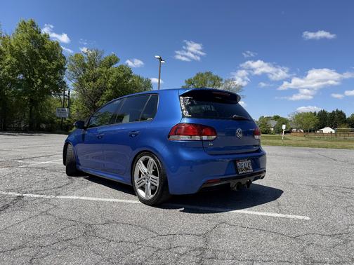 Blue 2013 Volkswagen Golf R 4-Door