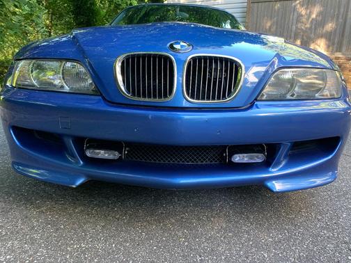 Blue 2000 BMW M Roadster