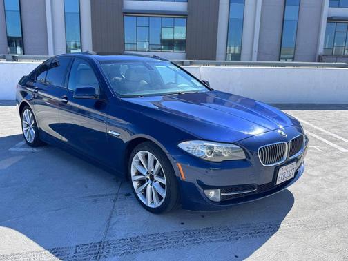 Blue 2012 BMW 535 i