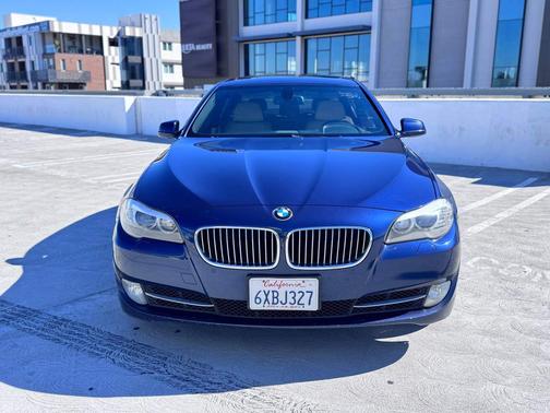 Blue 2012 BMW 535 i