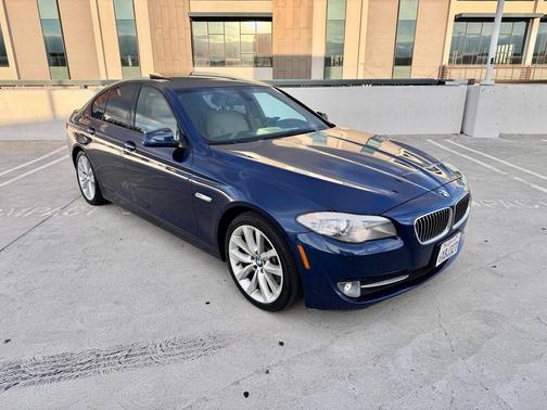 Blue 2012 BMW 535 i