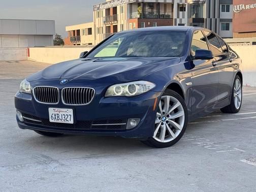 Blue 2012 BMW 535 i