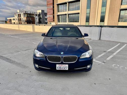 Blue 2012 BMW 535 i