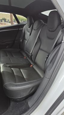 White 2022 Tesla Model S Plaid