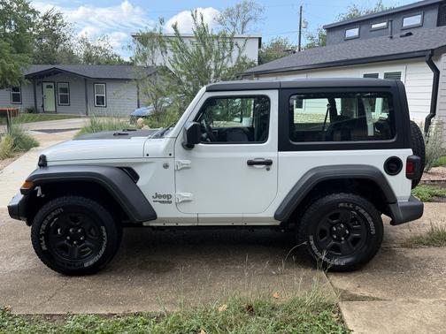 White 2019 Jeep Wrangler Sport