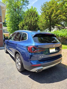 Blue 2022 BMW X3 xDrive30i