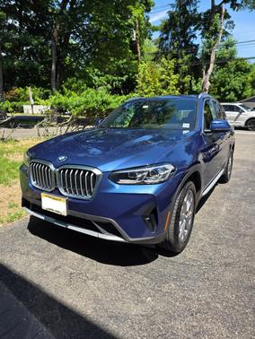 Blue 2022 BMW X3 xDrive30i