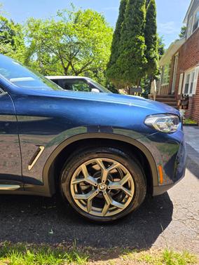 Blue 2022 BMW X3 xDrive30i