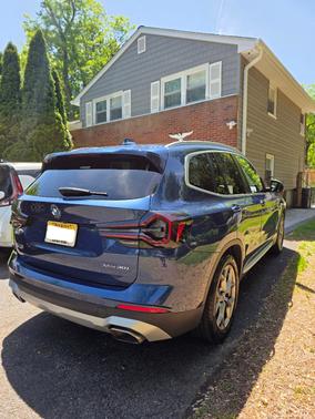 Blue 2022 BMW X3 xDrive30i