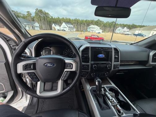 Silver 2018 Ford F-150 Lariat
