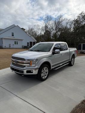 Silver 2018 Ford F-150 Lariat