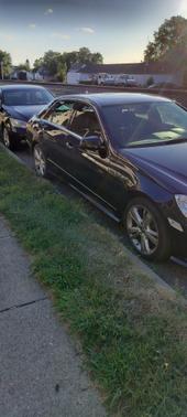 Blue 2013 Mercedes-Benz E-Class E 350 4MATIC