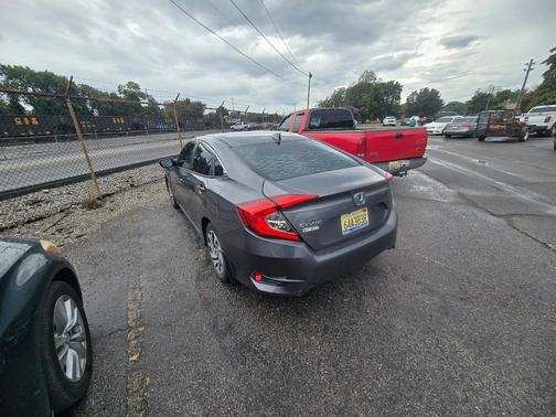 Gray 2018 Honda Civic EX
