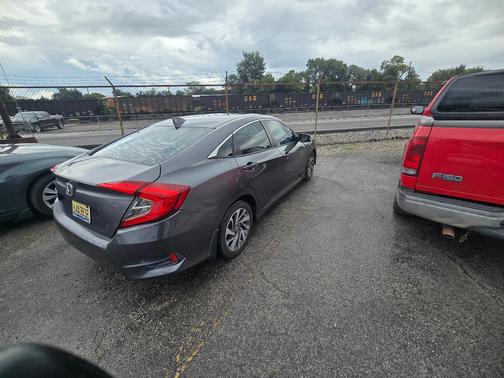 Gray 2018 Honda Civic EX