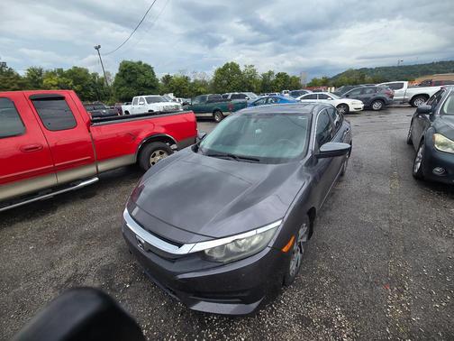 Gray 2018 Honda Civic EX