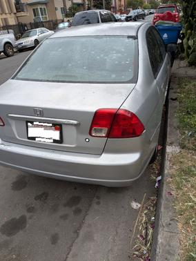 Silver 2003 Honda Civic LX