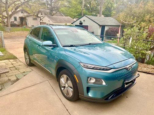 Blue 2020 Hyundai KONA EV Limited
