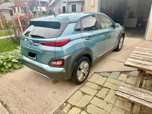 Blue 2020 Hyundai KONA EV Limited