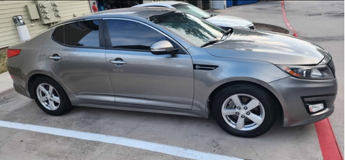 Silver 2015 Kia Optima LX