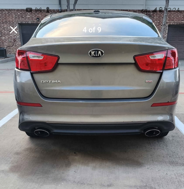 Silver 2015 Kia Optima LX