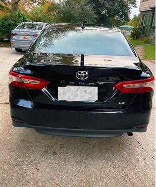 Black 2019 Toyota Camry LE