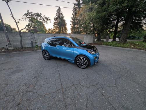 Blue 2017 BMW i3 94 Ah w/Range Extender