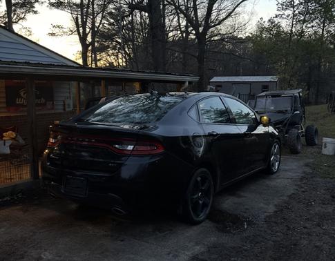 Black 2013 Dodge Dart SXT