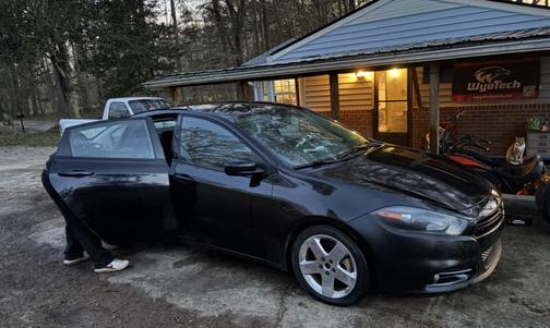 Black 2013 Dodge Dart SXT